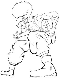 Tô màu Nhân Vật Usopp