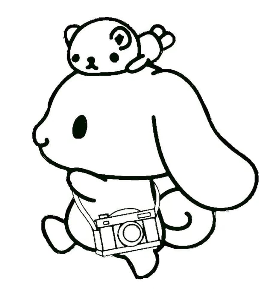 Tô màu Nhiếp Ảnh Gia Cinnamoroll
