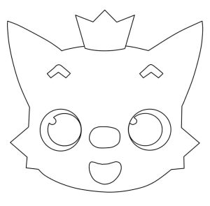 Tô màu Pinkfong Đơn Giản