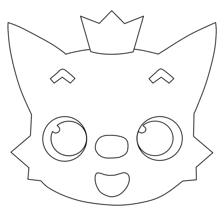 Tô màu Pinkfong Đơn Giản