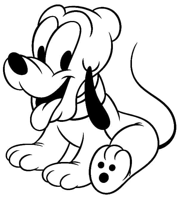 Tô màu Pluto Mừng