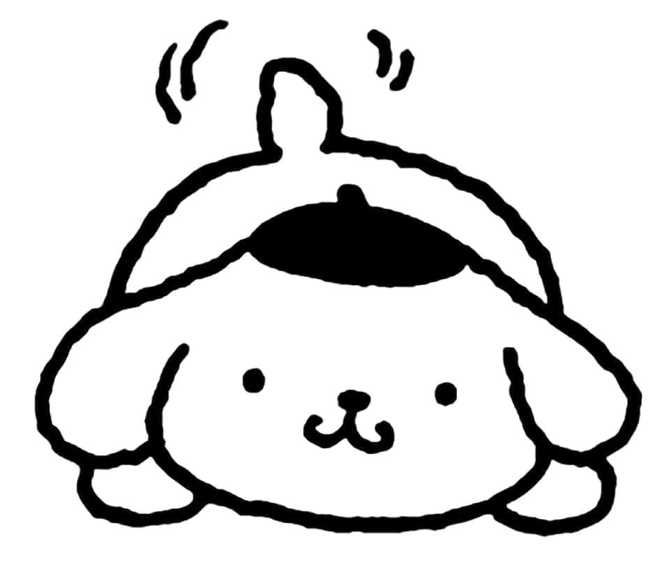 Tô màu Pompompurin Xinh Xắn