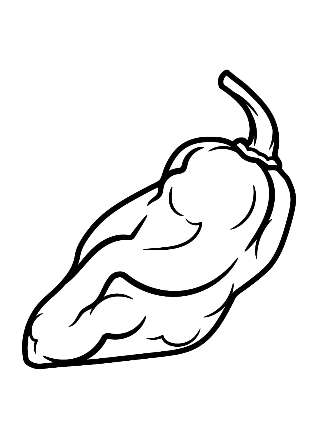 Tô màu Quả Ớt Khô