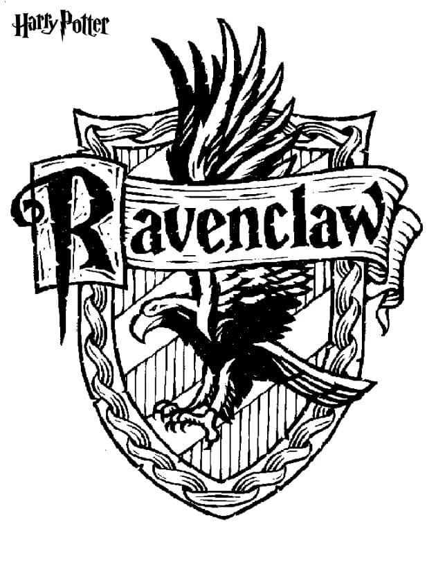 Tô màu Ravenclaw Trong Harry Potter