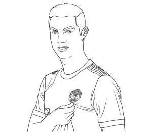 Tô màu Ronaldo Ngầu