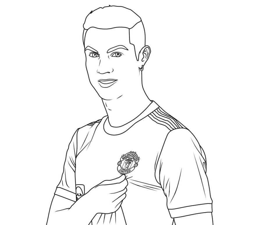 Tô màu Ronaldo Ngầu