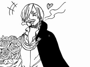 Tô màu Sanji Vui Vẻ