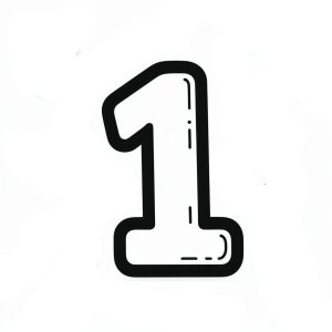 Tô màu Số 1 Bình Thường