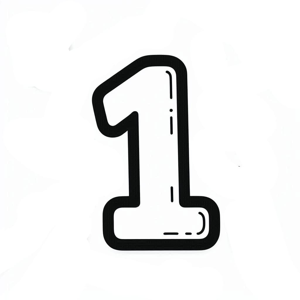 Tô màu Số 1 Bình Thường