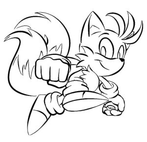 Tô màu Tails Ngầu