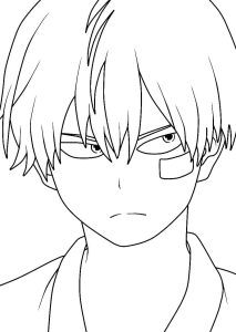 Tô màu Todoroki Shoto Đẹp