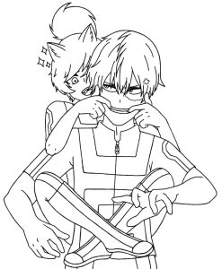 Tô màu Todoroki Shoto Ngộ Nghĩnh