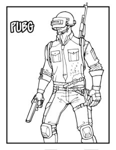 Tô màu Trò Chơi Pubg