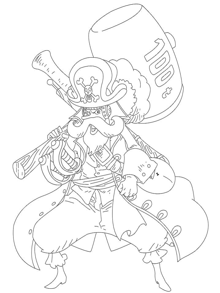 Tô màu Usopp Mạnh Mẽ