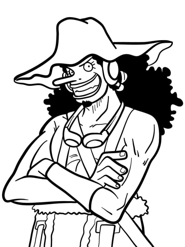 Tô màu Usopp Vui Vẻ