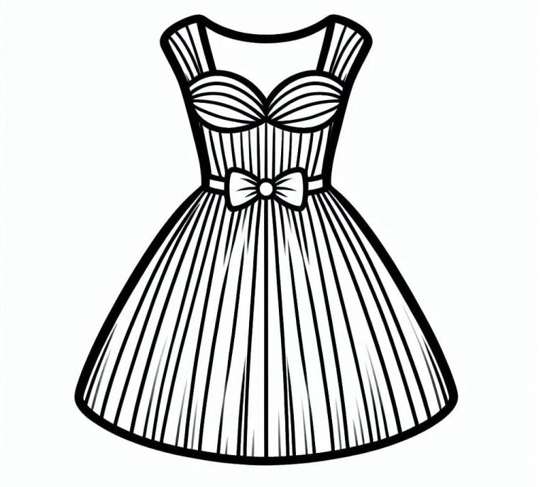 Tô màu Váy Dạ Hội Đẹp Nhất