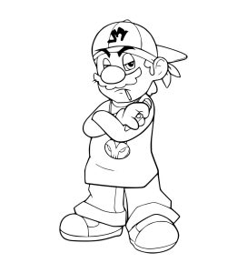 Tô màu Vũ Công Đường Phố Mario