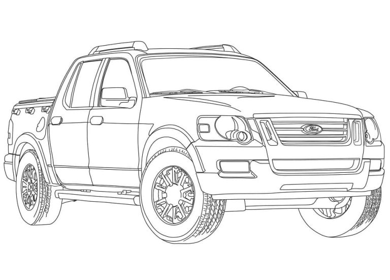 Tô màu Xe Hơi Ford