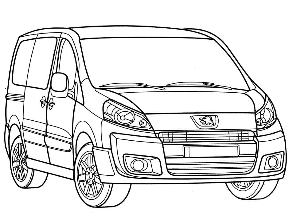 Tô màu Xe Hơi Peugeot