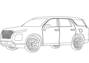 Tô màu Xe Hyundai Palisade
