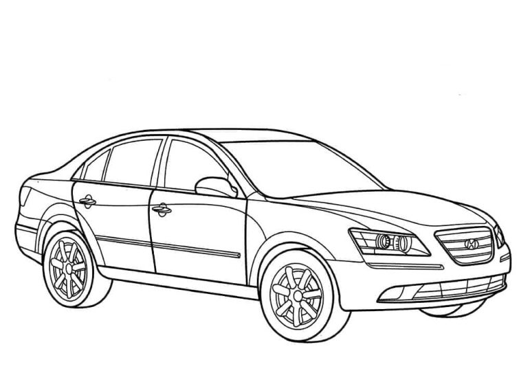 Tô màu Xe Hyundai Sonata