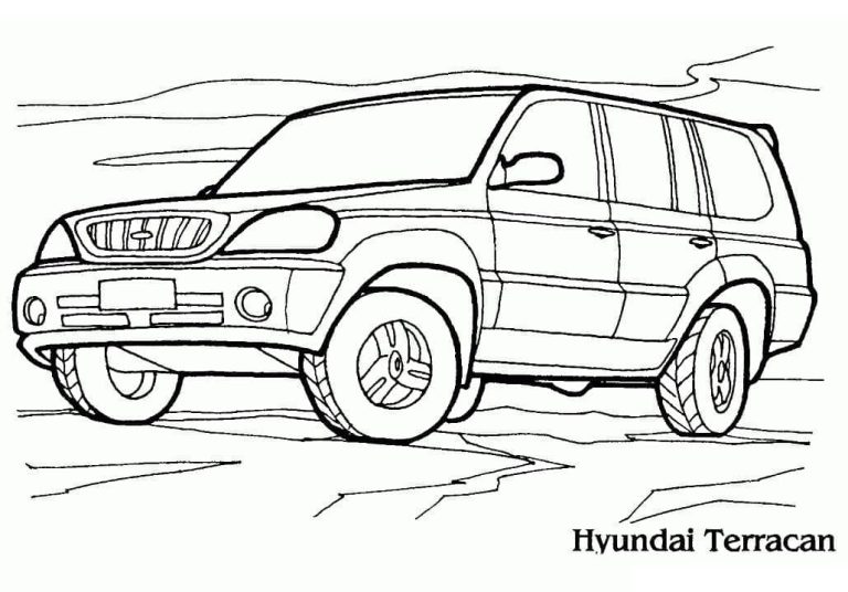 Tô màu Xe Hyundai Terracan