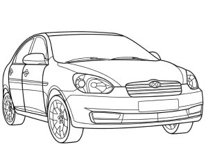 Tô màu Xe Hyundai Verna