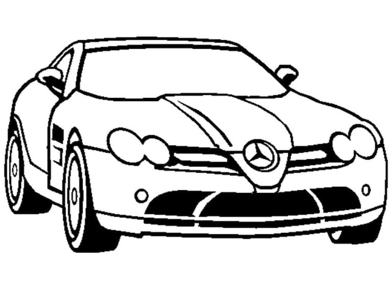 Tô Màu Xe Mercedes