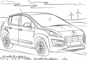 Tô màu Xe Peugeot 3008