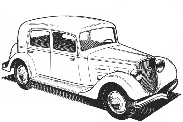 Tô màu Xe Peugeot Cổ
