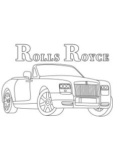 Tô màu Xe Rolls Royce Đẹp