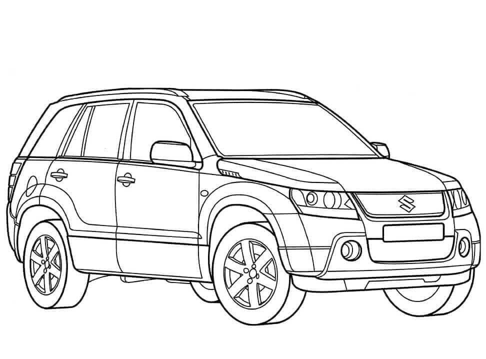 Tô Màu Xe Suzuki