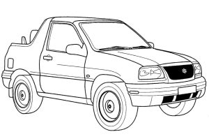 Tô màu Xe Suzuki Rất Đẹp
