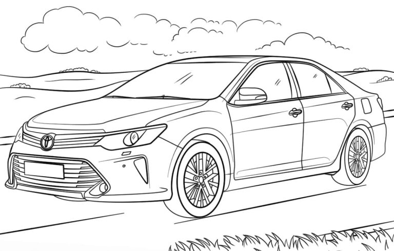 Tô Màu Xe Toyota