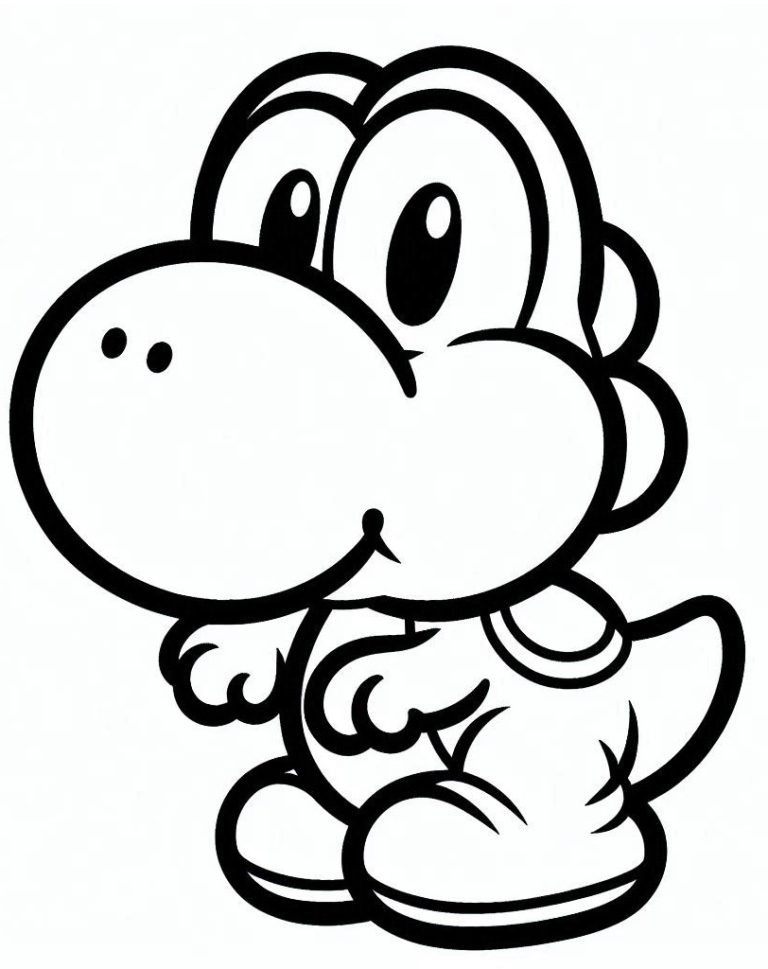 Tô màu Yoshi Cute