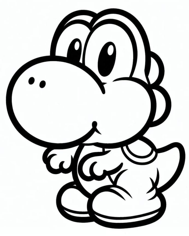 Tô màu Yoshi Tý Hon