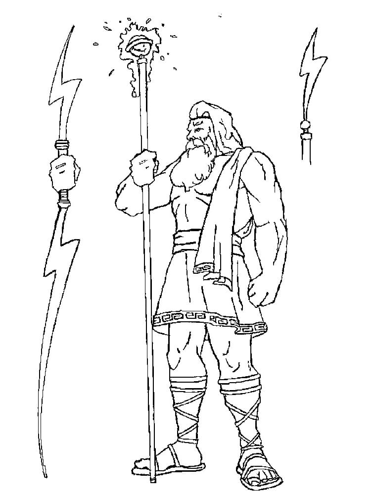 Tô màu Zeus