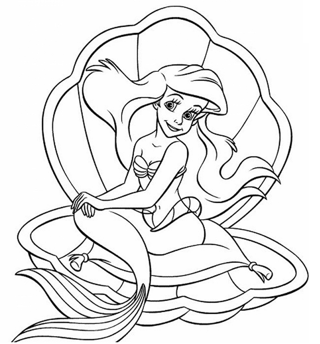 Tô Màu Công Chúa Ariel