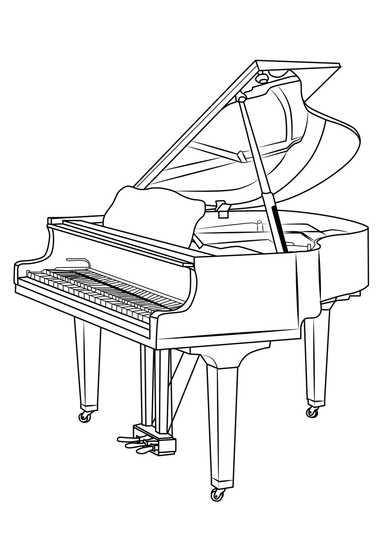 Tô Màu Đàn Piano