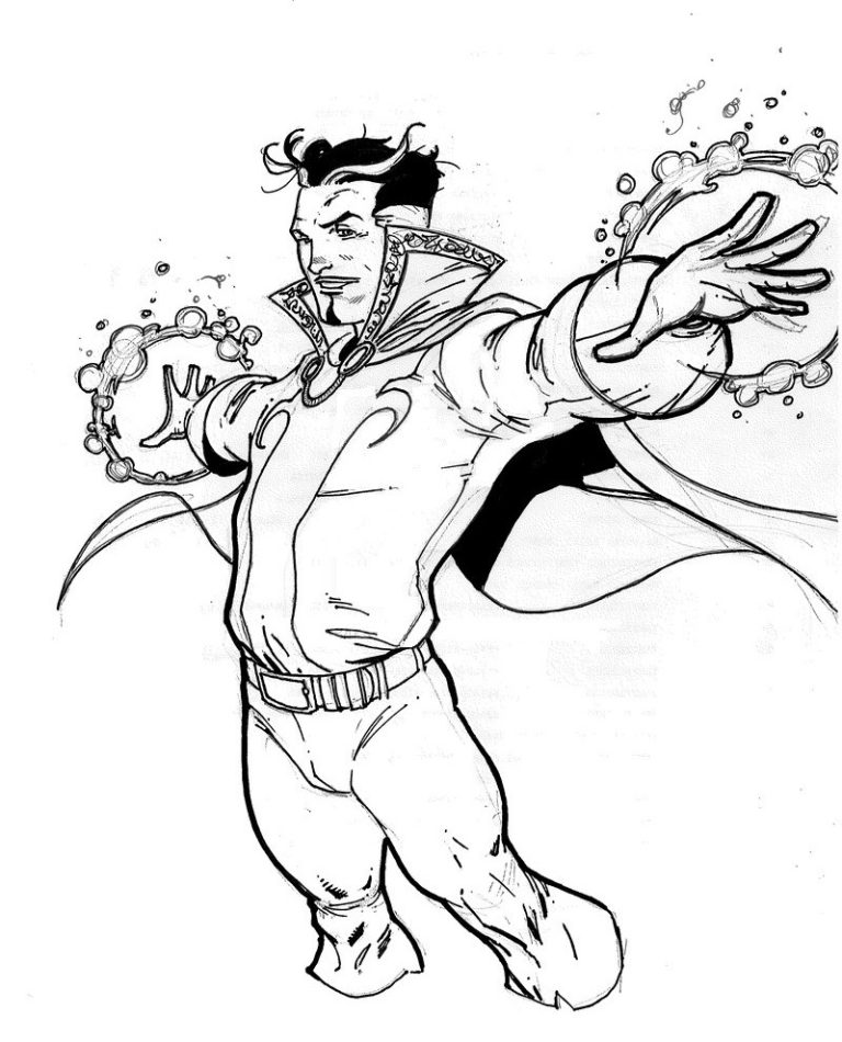 Tô Màu Dr. Strange