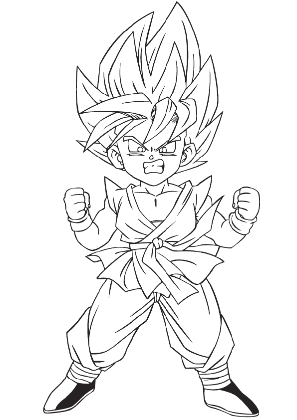 Tô Màu Goku