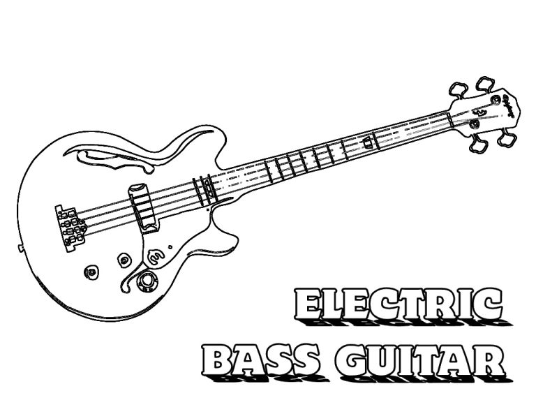 Tô màu guitar điện