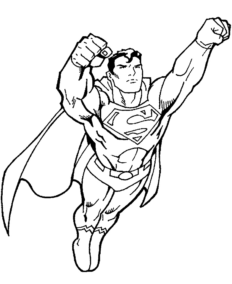 Tô Màu Siêu Nhân Superman
