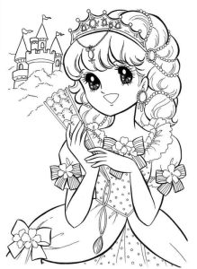 Tô màu Anime Cute Đẹp Nhất