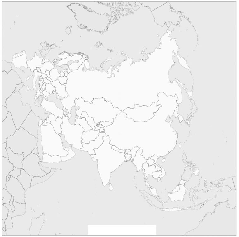 Tô màu Bản Đồ Eurasia