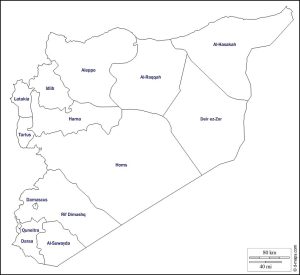Tô màu Bản Đồ Syria