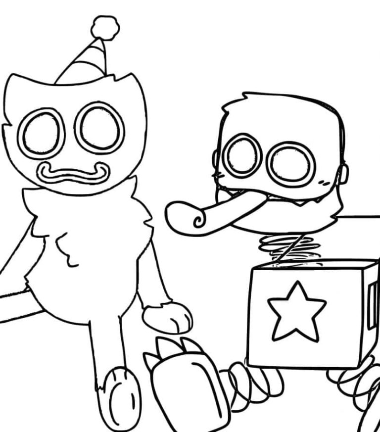 Tô màu Boxy Boo Cute