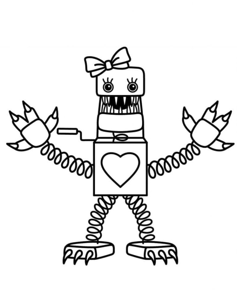 Tô màu Boxy Boo Đáng Yêu