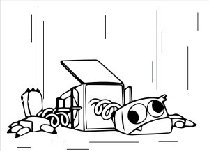 Tô màu Boxy Boo Ngộ Nghĩnh