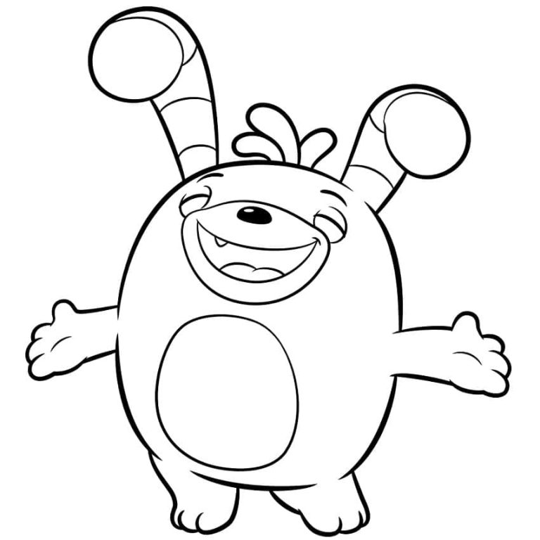 Tô màu Bozzly Trong Abby Hatcher